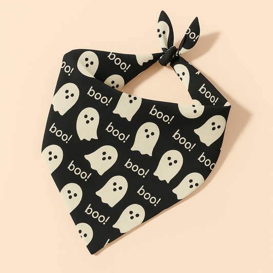 Boo Spookster Bandana for Cats