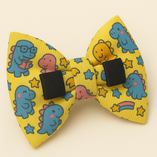 Rawr & Shine – Dino Party Bow Tie