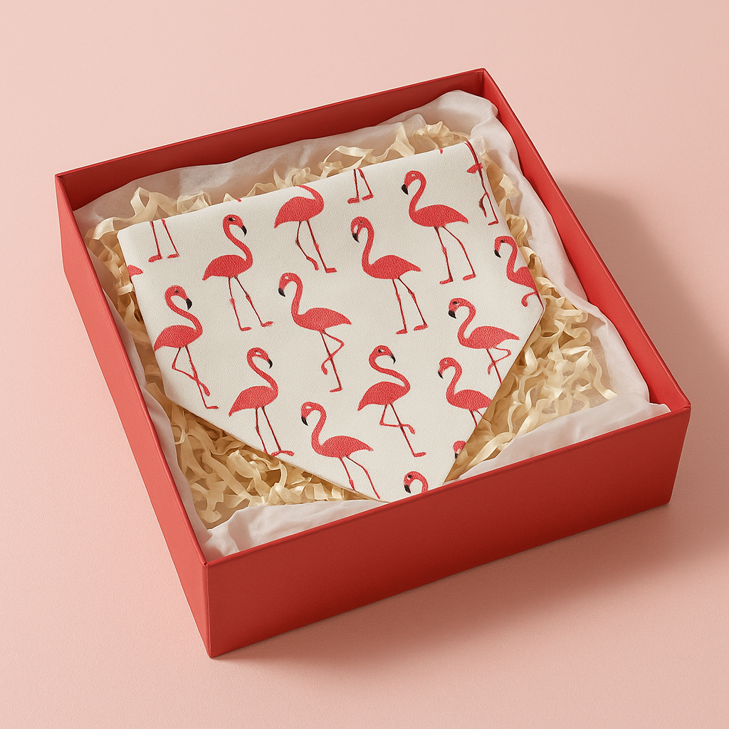 Flamin' cute Bandana for Cats - XS