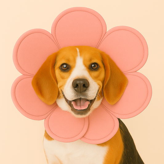 Fluff & Bloom Cuddle Cone-Petal Comfort for Recovery